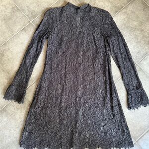 Elegant Lace Long Sleeve Dress